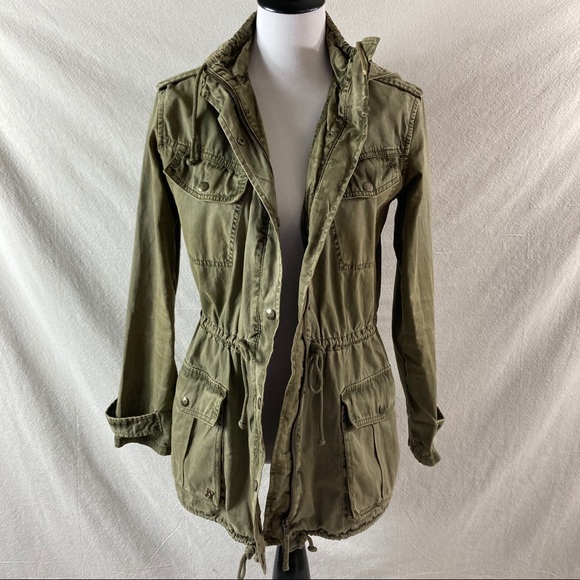 Talula Aritizia Green Trooper Utility Jacket - XS - Picture 2 of 11